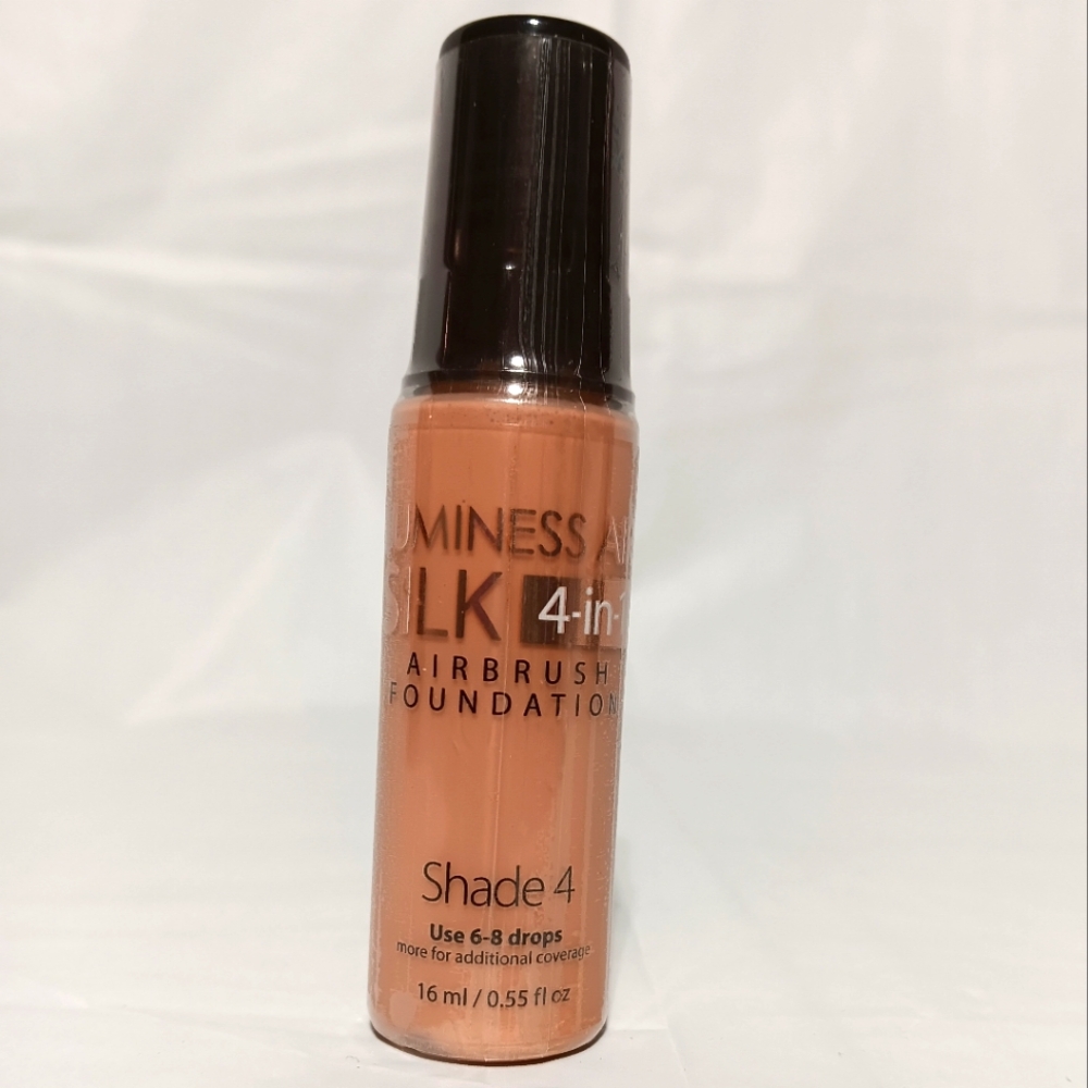 LUMINESS Brand New Sealed Air Silk 4-in-1  Air Brush Foundation Shade 4